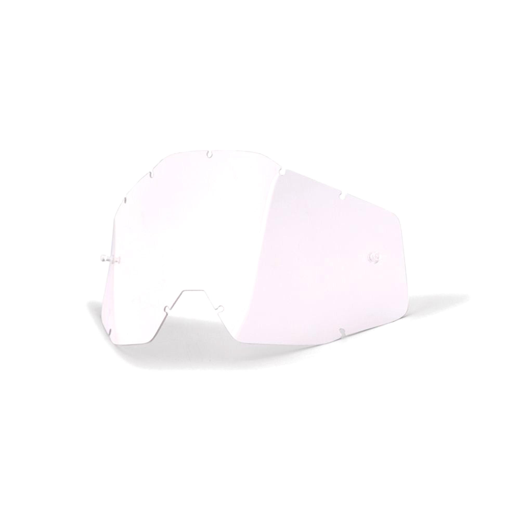 100% Accuri / Racecraft / Strata Anti-Fog Replacement Lens Clear - FREE UK Shipping, FREE 365 Day Returns | Moto Central