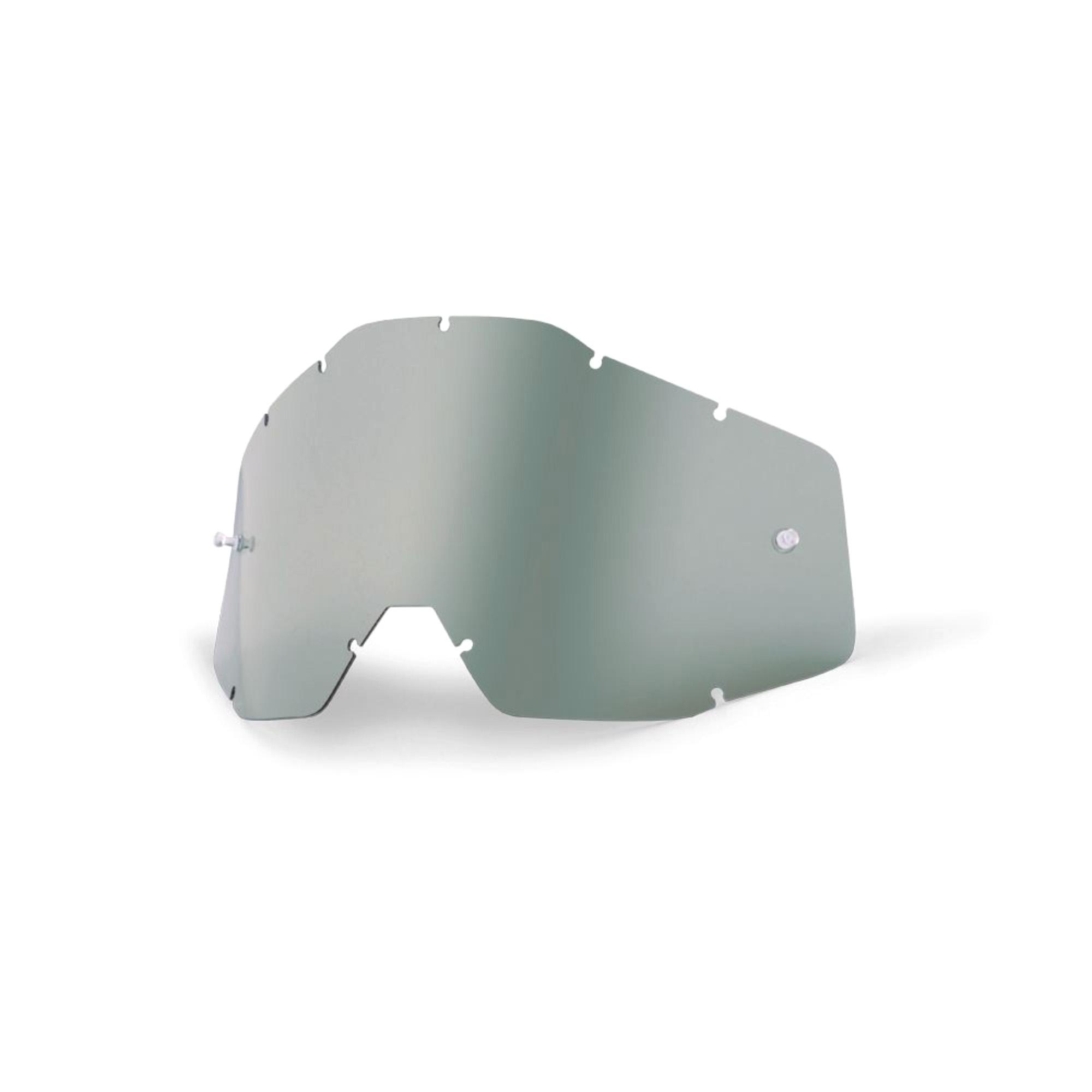 100% Accuri / Racecraft / Strata Anti-Fog Replacement Lens Smoke - FREE UK Shipping, FREE 365 Day Returns | Moto Central