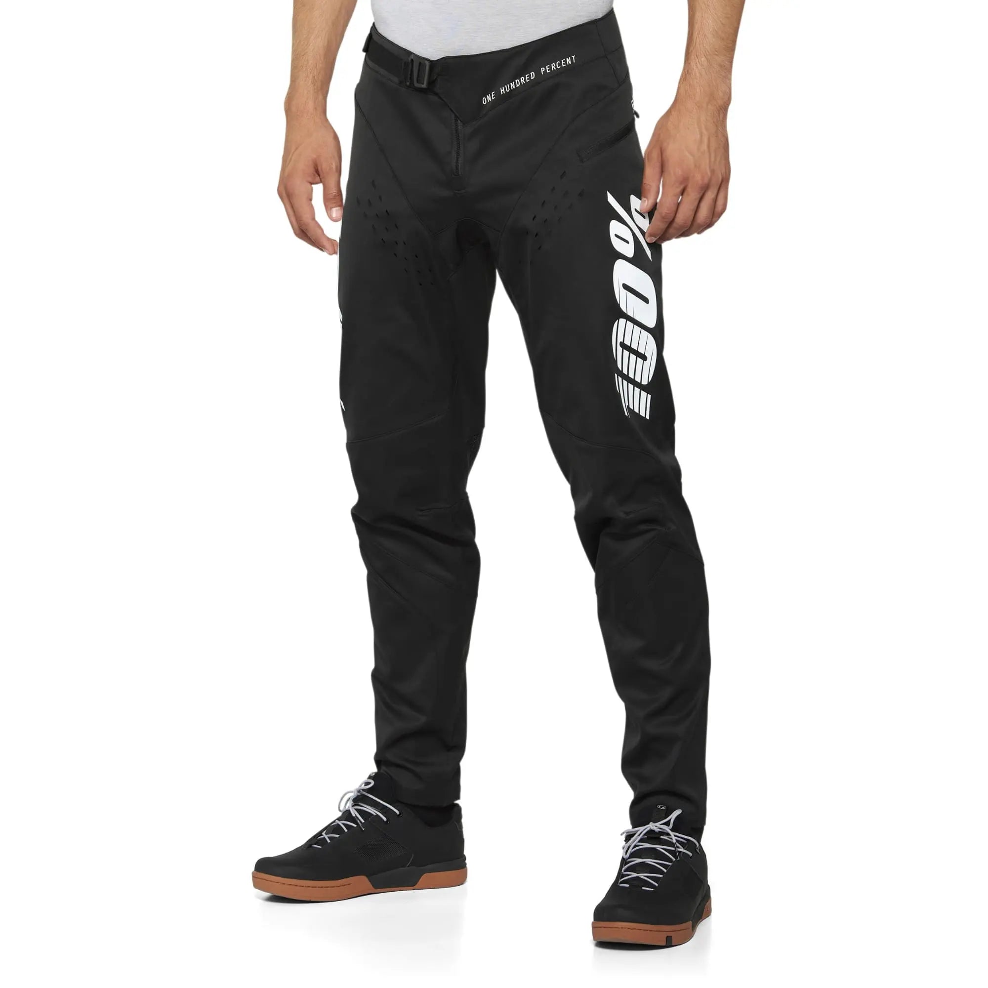 100% R-Core Trouser Black - FREE UK Shipping, FREE 365 Day Returns | Moto Central