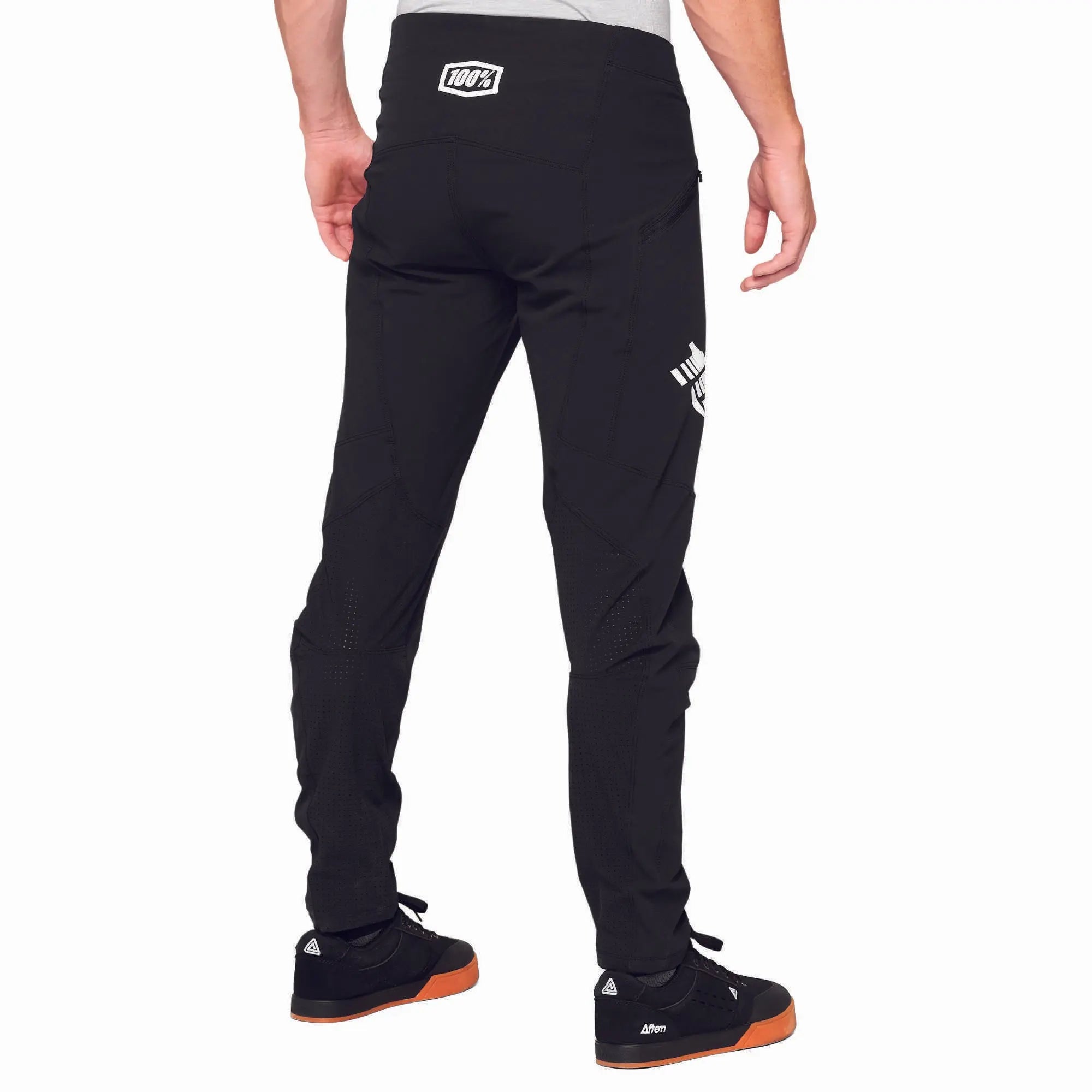 100% R-Core X Trouser Black / Silver - FREE UK Shipping, FREE 365 Day Returns | Moto Central