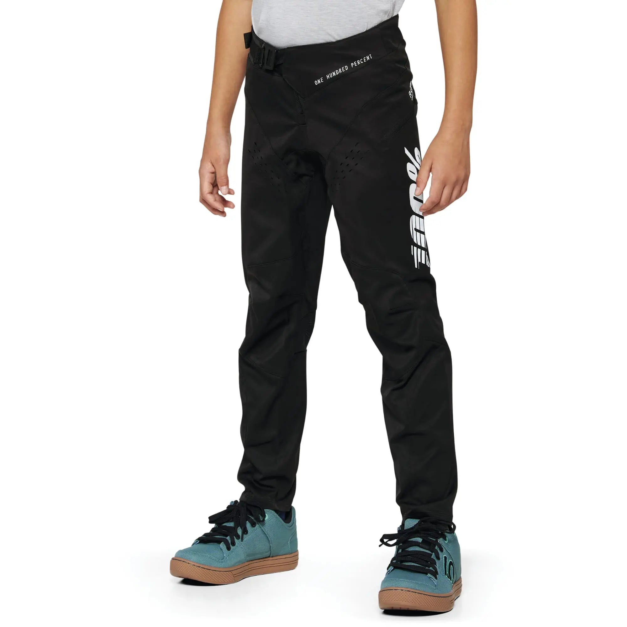 100% R-Core Youth Trouser Black - FREE UK Shipping, FREE 365 Day Returns | Moto Central