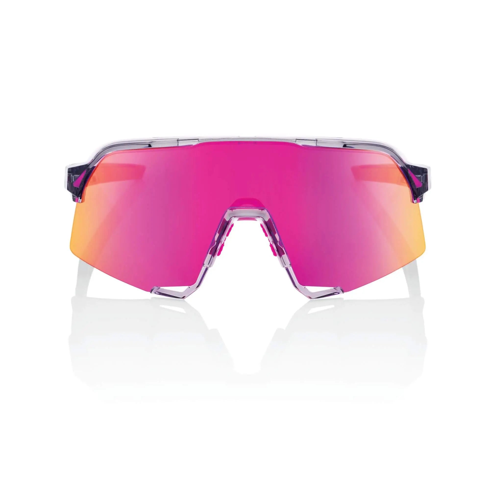 100% S3 Glasses Polished Translucent Grey / Purple Multilayer Mirror Lens - FREE UK Shipping, FREE 365 Day Returns | Moto Central