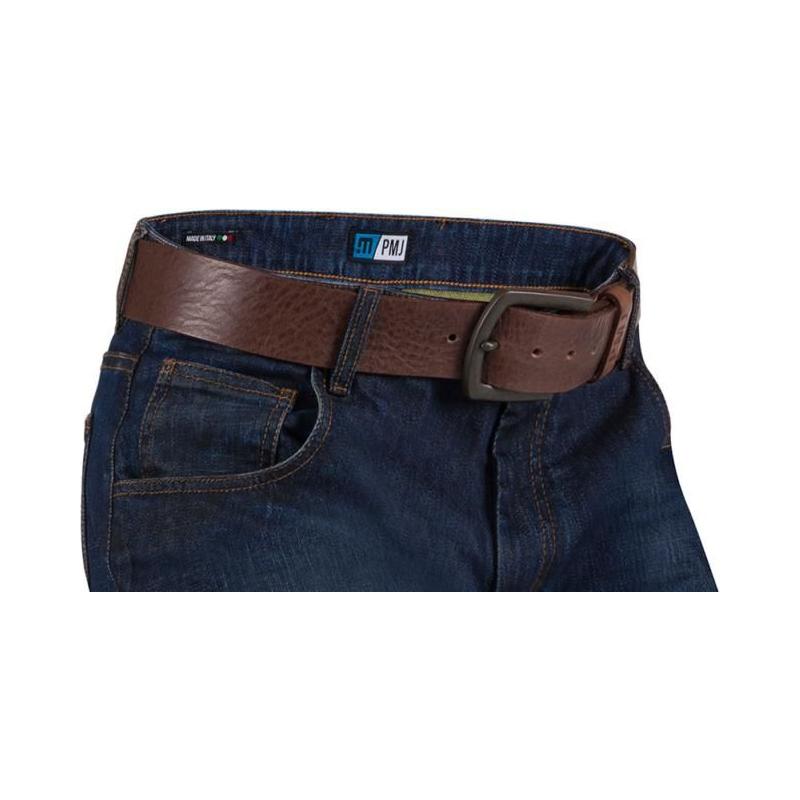PMJ Deux Leather Belt Brown