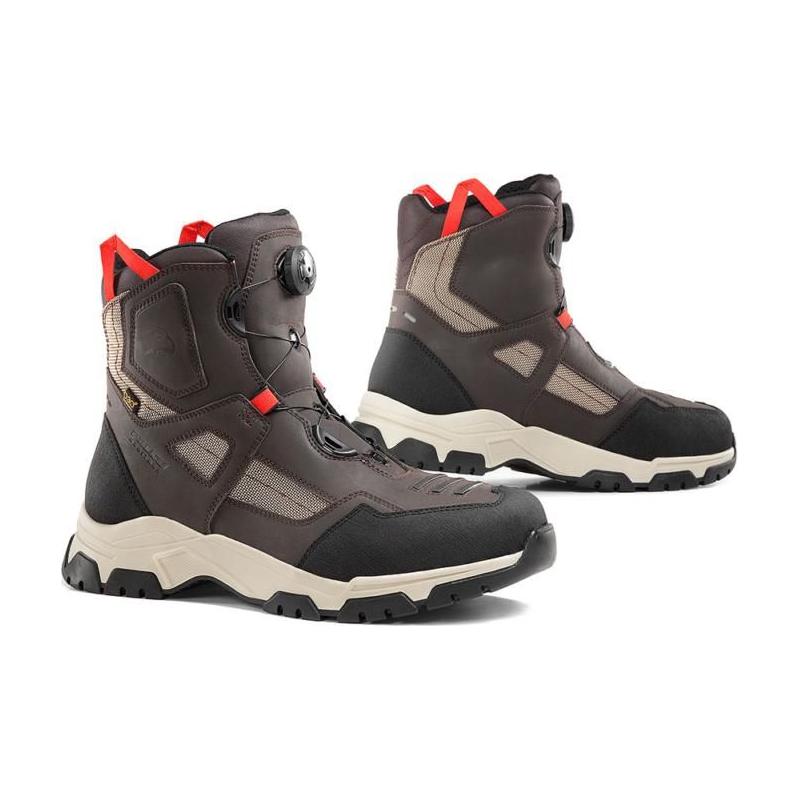 Falco Arrakis Leather Boots Brown