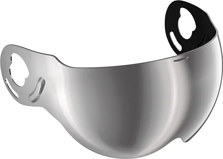 Roof RO9 Boxxer Visor Iridium Silver FREE UK Delivery, FREE 365 Day Returns | Moto Central