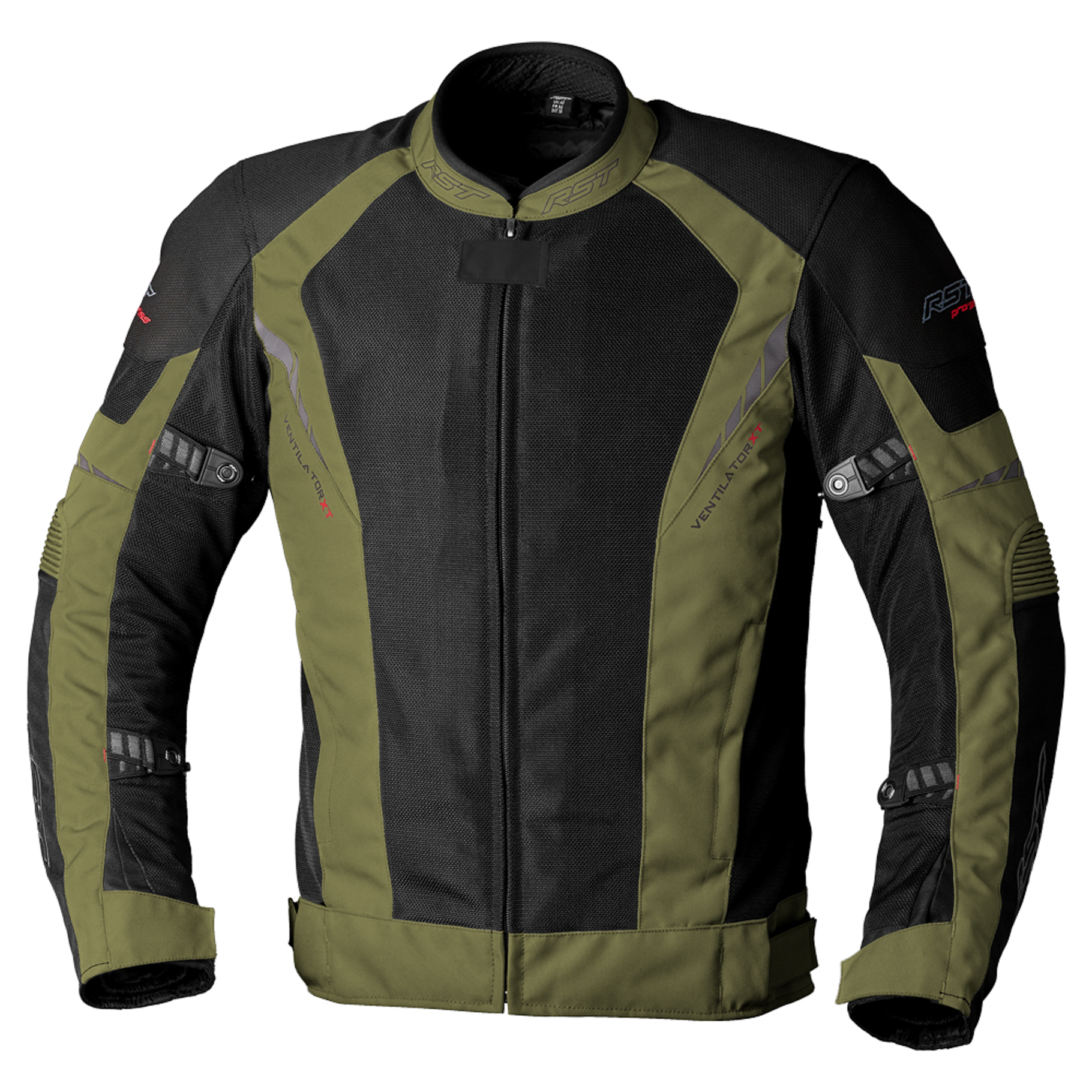 RST Pro Series Ventilator XT CE Textile Jacket Green / Black FREE UK Delivery, FREE 365 Day Returns | Moto Central