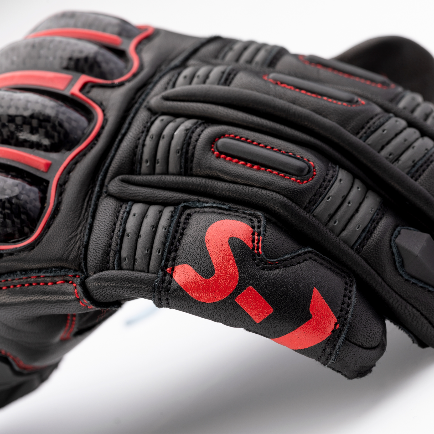 RST S1 CE Gloves Black / Grey / Red FREE UK Delivery, FREE 365 Day Returns | Moto Central