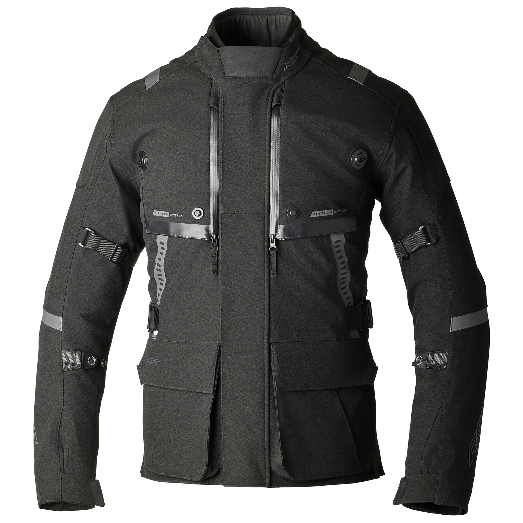 RST Pro Series Vulcan CE 3/4 Textile Jacket Black / Black FREE UK Delivery, FREE 365 Day Returns | Moto Central