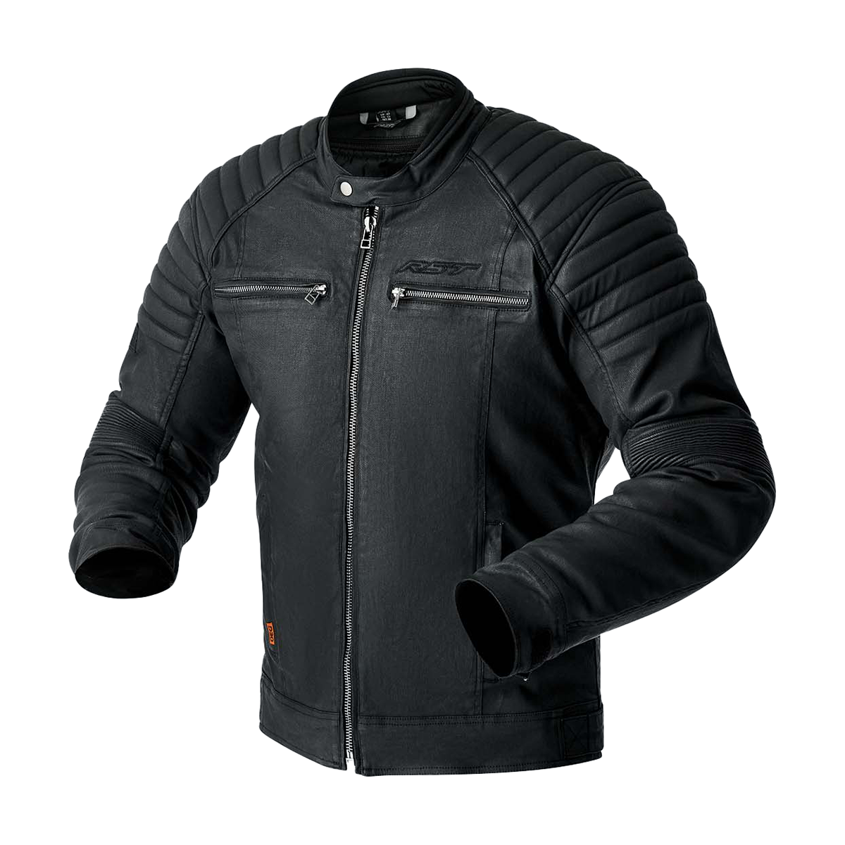 RST Brixton D3O Textile Jacket Black - FREE UK Shipping, FREE 365 Day Returns | Moto Central