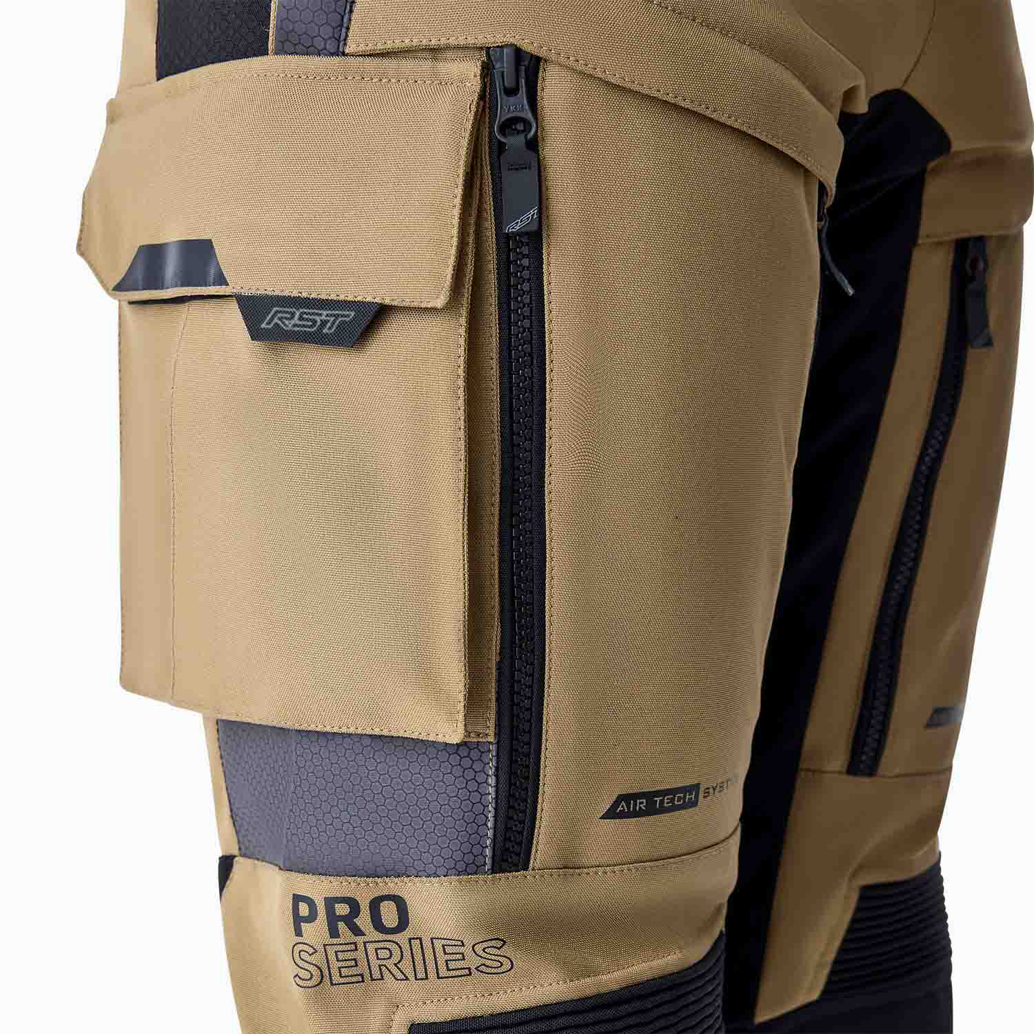 RST Pro Series Adventure D3O Textile Trouser Sand / Black - FREE UK Shipping, FREE 365 Day Returns | Moto Central