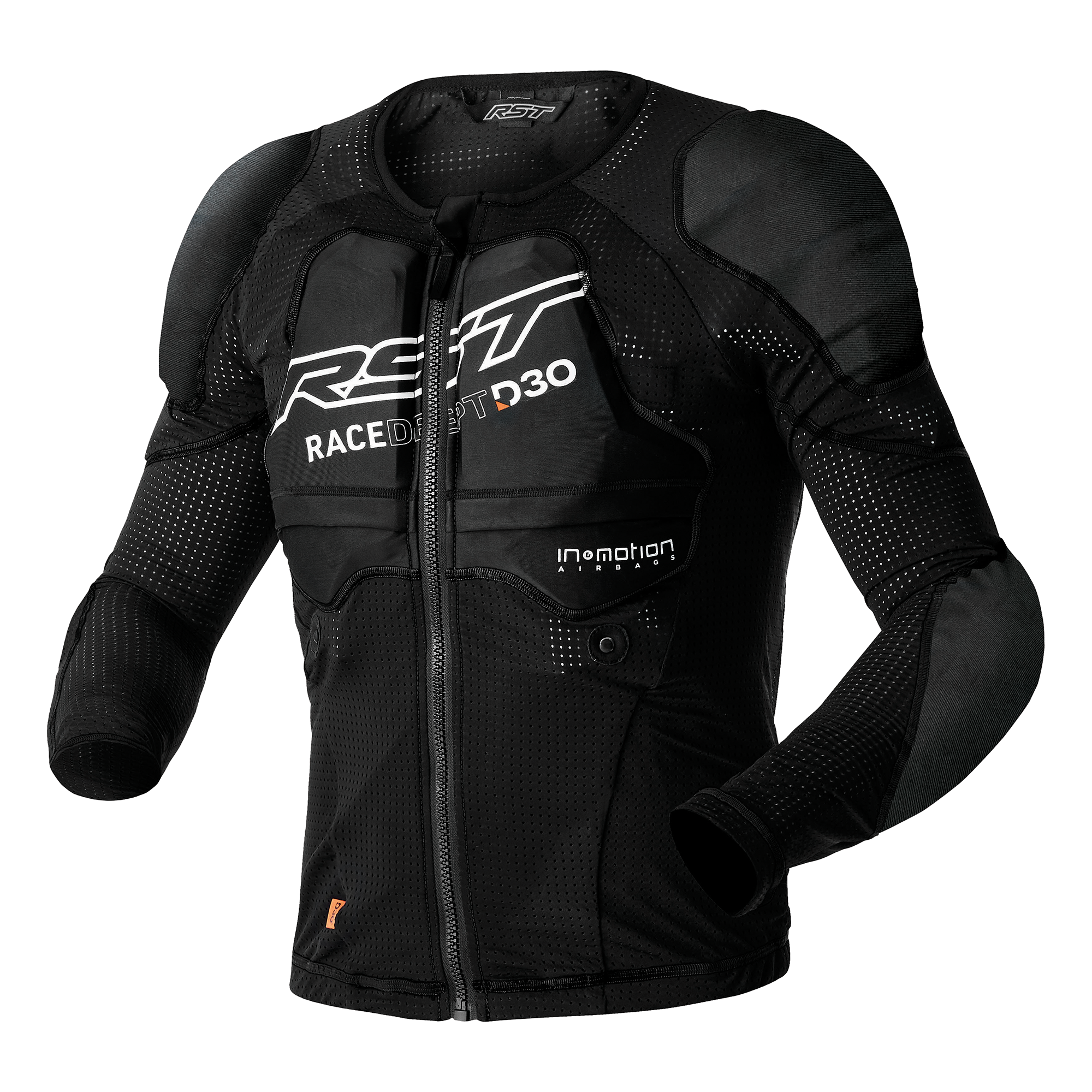 RST Race Dept D3O Performance Airbag Shirt Black - FREE UK Shipping, FREE 365 Day Returns | Moto Central