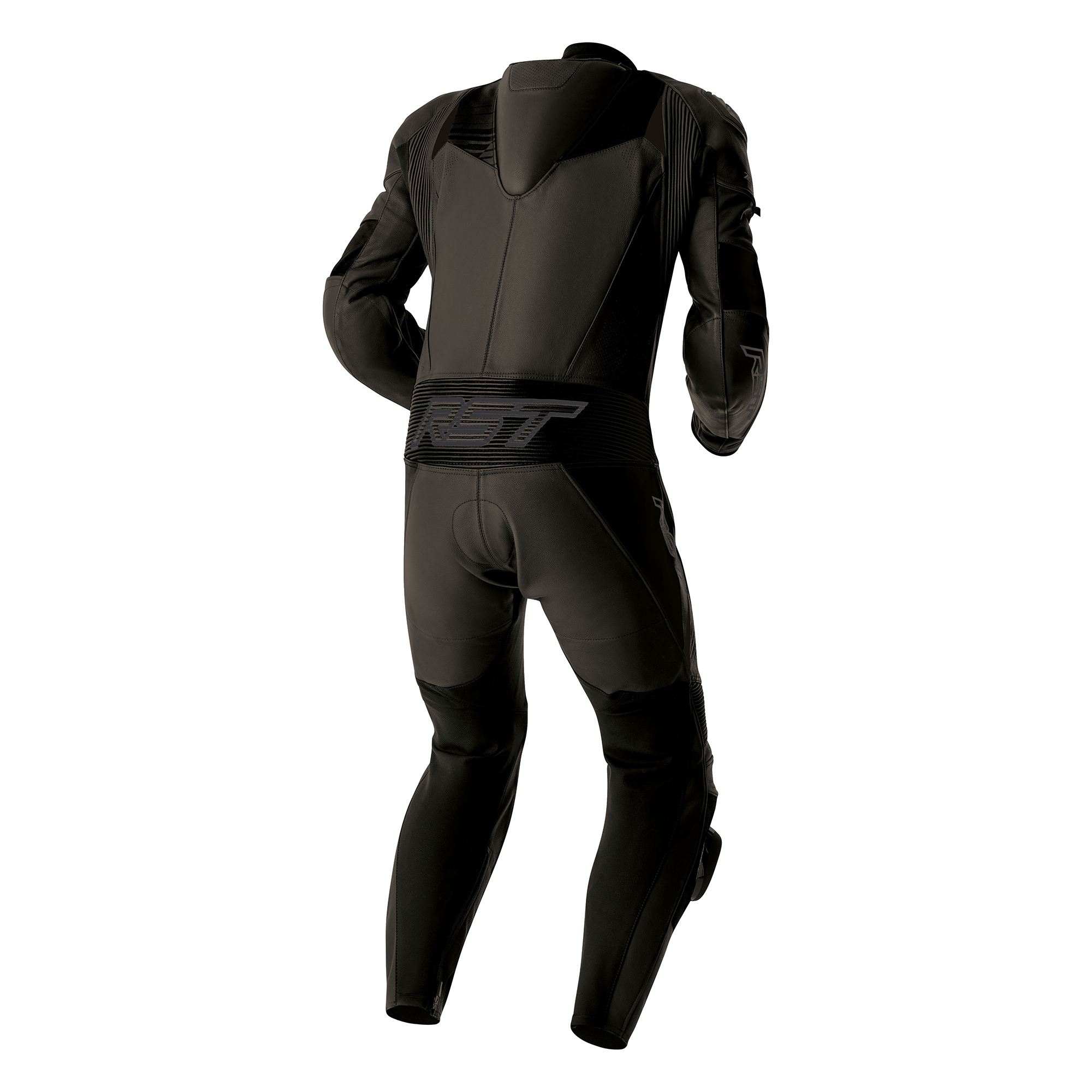 RST Tractech Evo D3O One Piece Leather Suit Black / Black - FREE UK Shipping, FREE 365 Day Returns | Moto Central