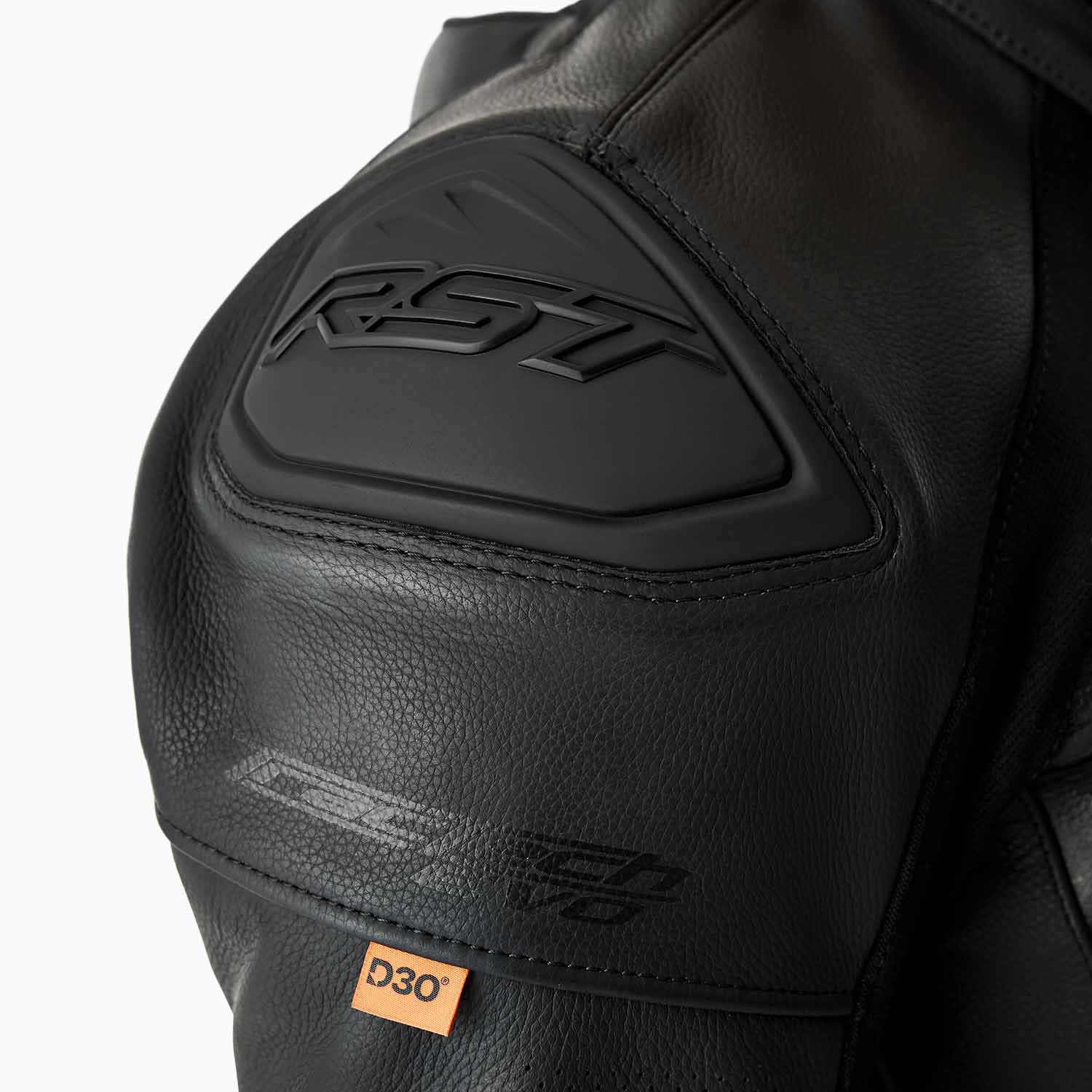RST Tractech Evo D3O Leather Jacket Black / Black - FREE UK Shipping, FREE 365 Day Returns | Moto Central