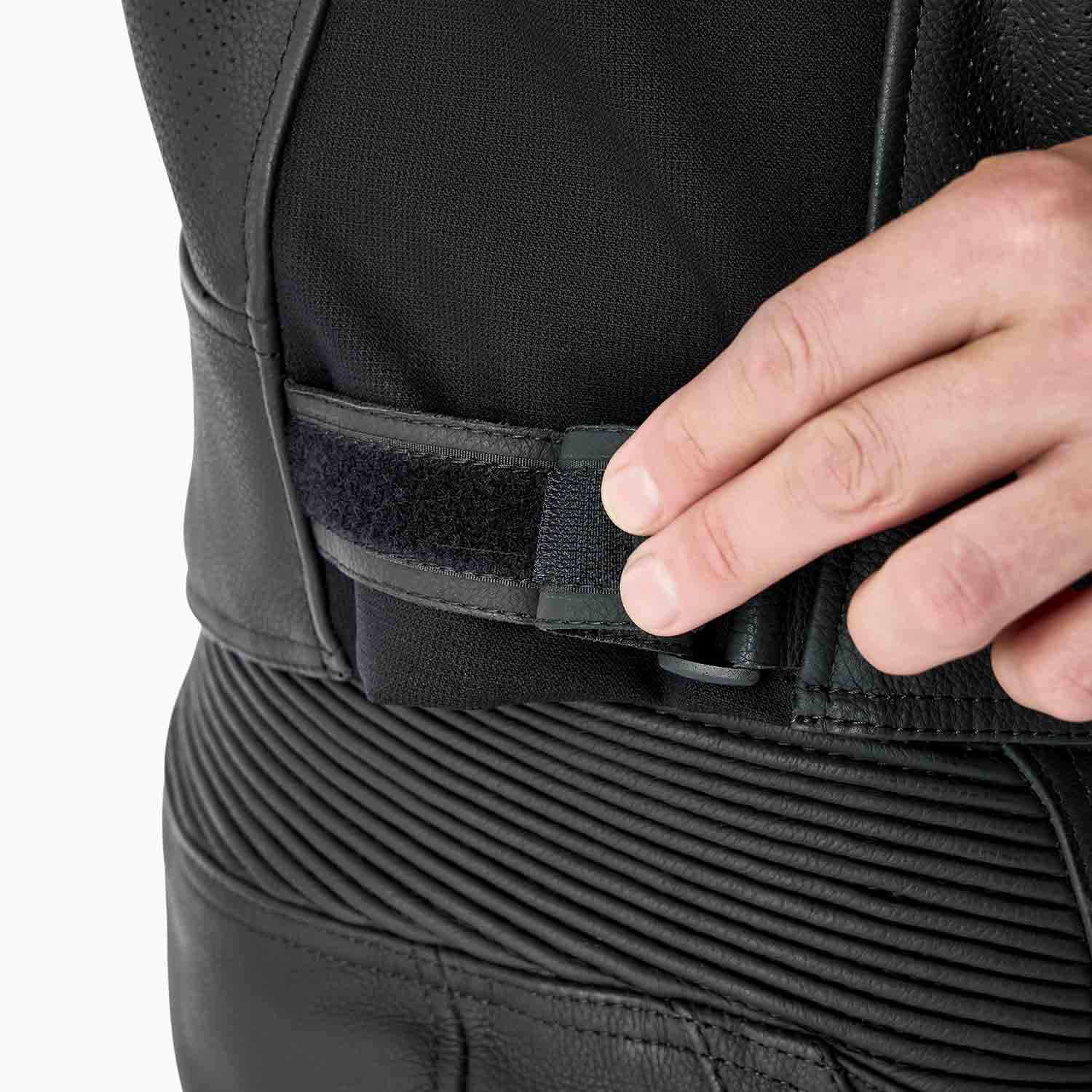 RST Tractech Evo D3O Leather Jacket Black / Blue - FREE UK Shipping, FREE 365 Day Returns | Moto Central