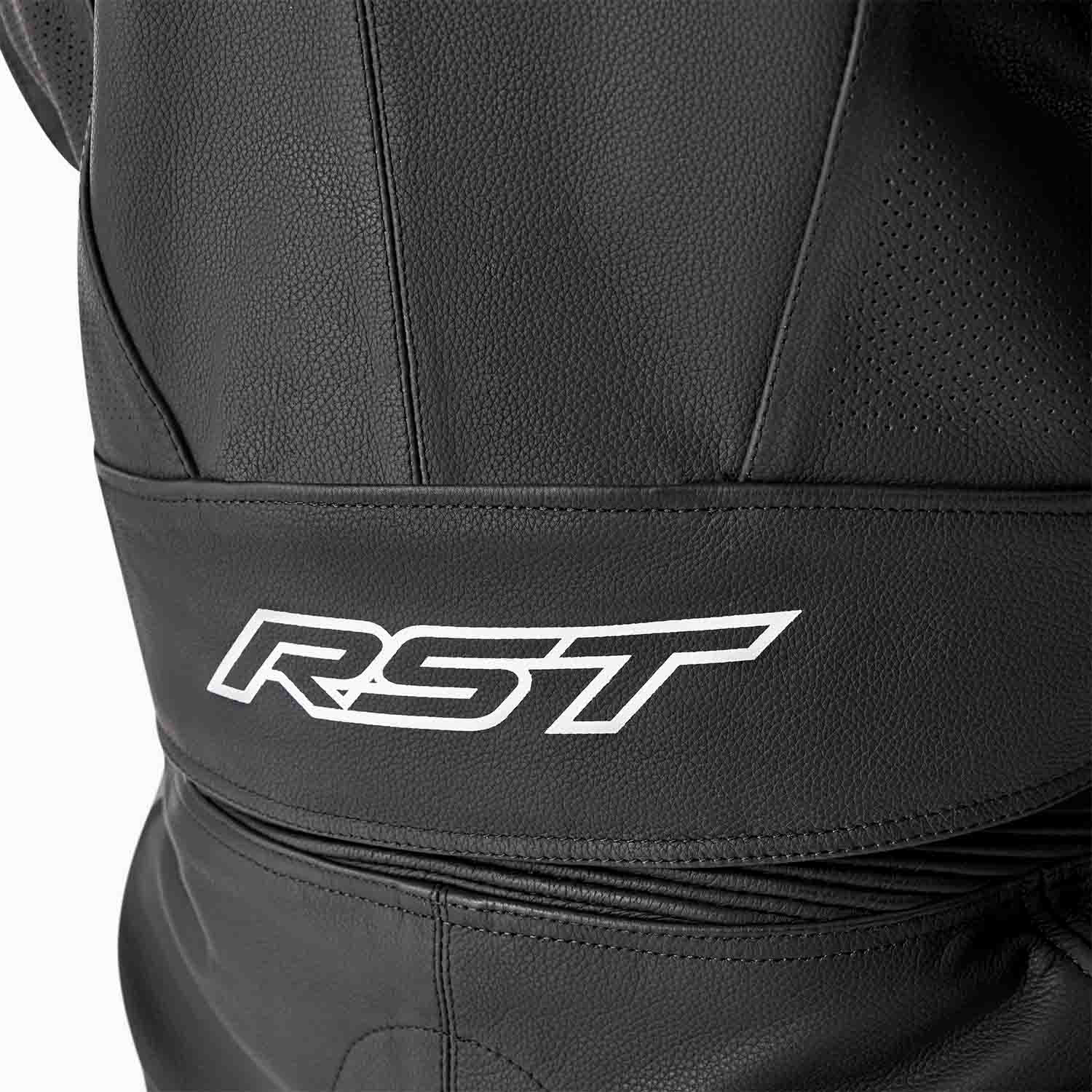 RST Tractech Evo D3O Leather Jacket Black / Blue - FREE UK Shipping, FREE 365 Day Returns | Moto Central