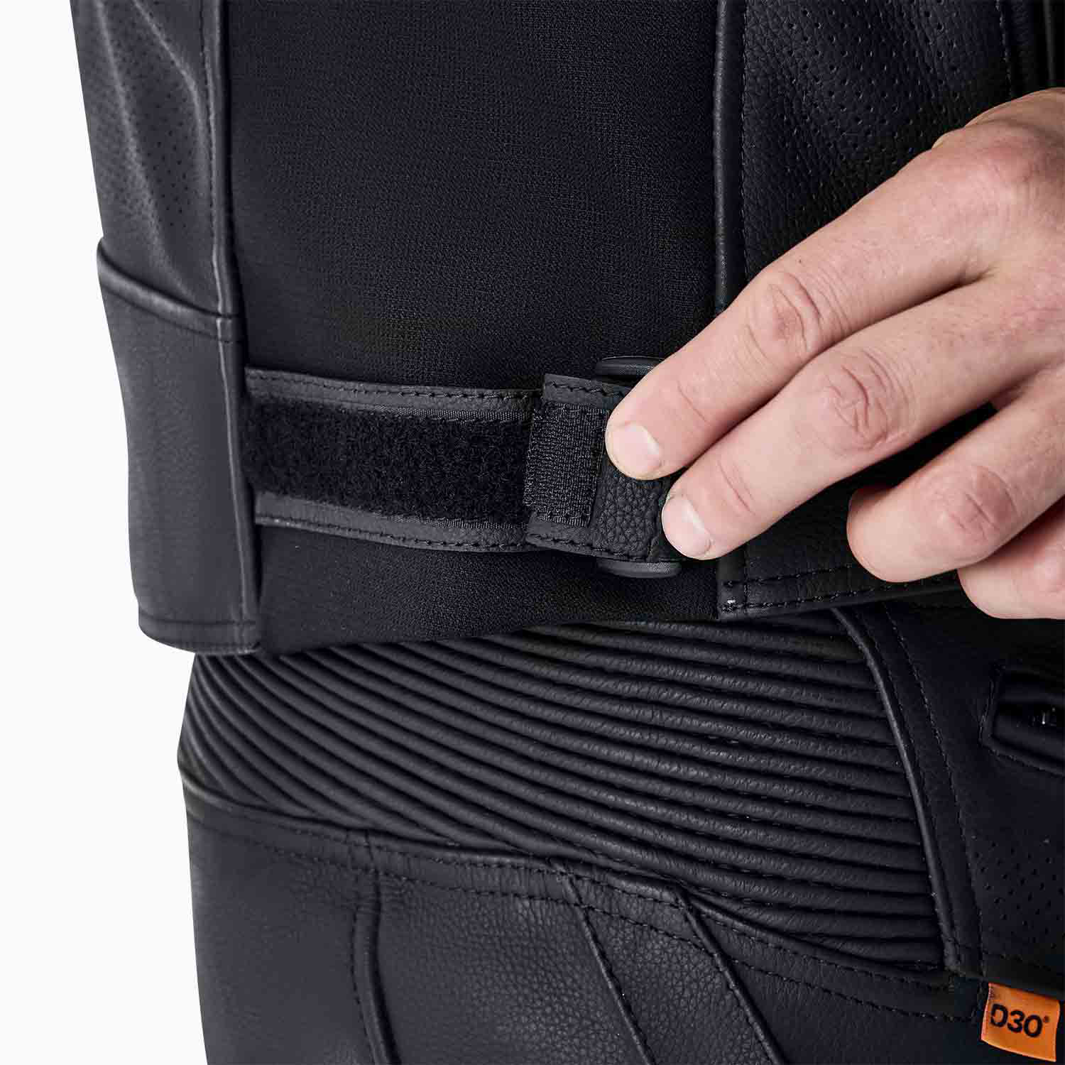 RST Tractech Evo D3O Leather Jacket Black / White - FREE UK Shipping, FREE 365 Day Returns | Moto Central