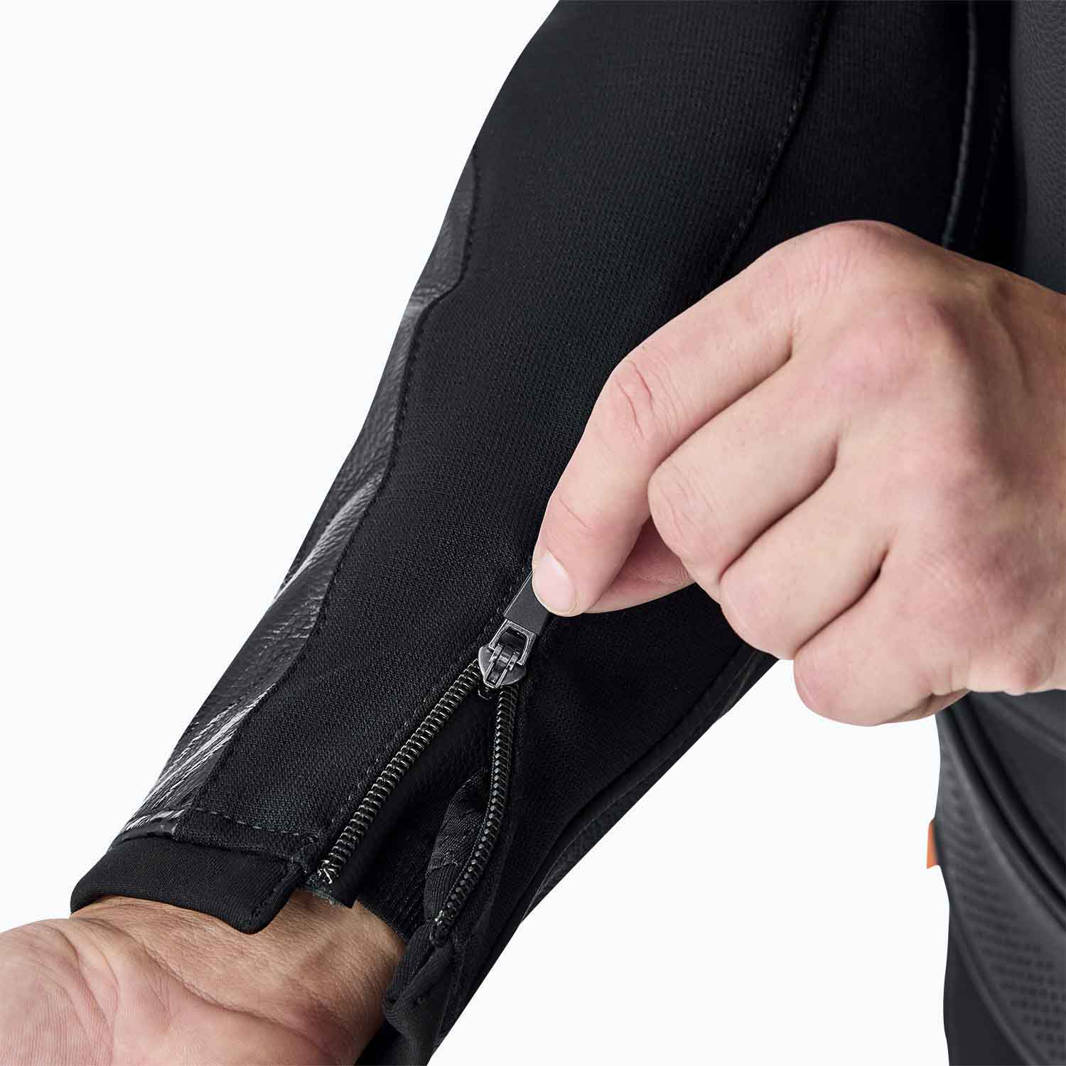 RST Tractech Evo D3O Leather Jacket Black / White - FREE UK Shipping, FREE 365 Day Returns | Moto Central