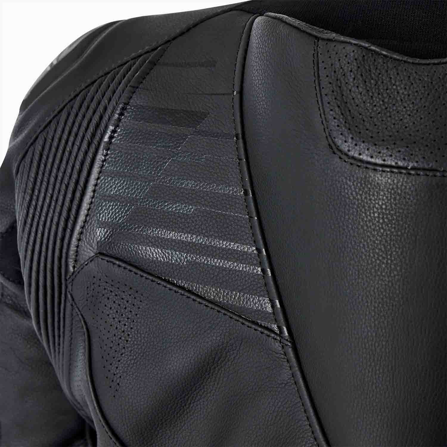 RST Tractech Evo D3O Leather Jacket Black / White - FREE UK Shipping, FREE 365 Day Returns | Moto Central