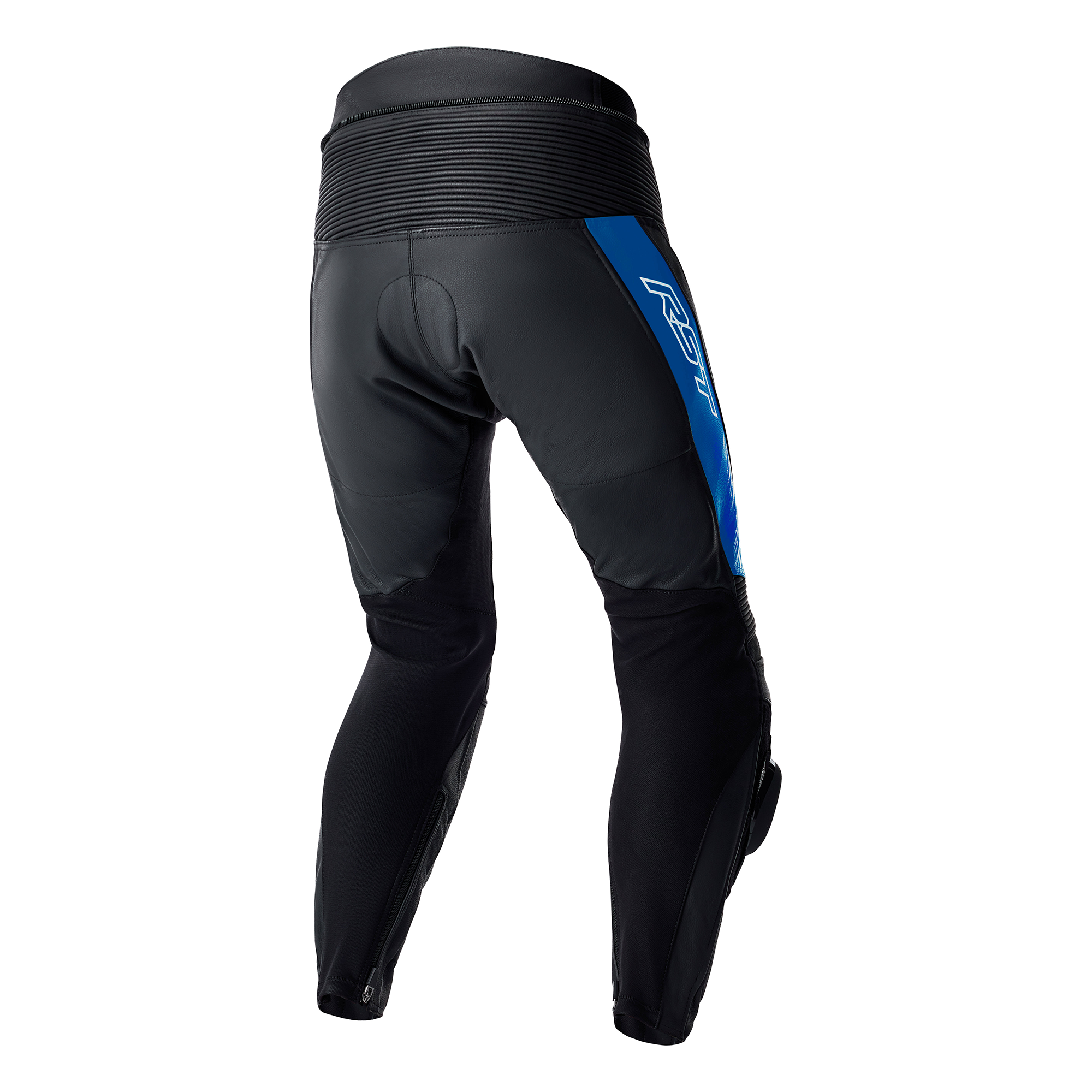 RST Tractech Evo D3O Leather Trouser Black / Blue - FREE UK Shipping, FREE 365 Day Returns | Moto Central