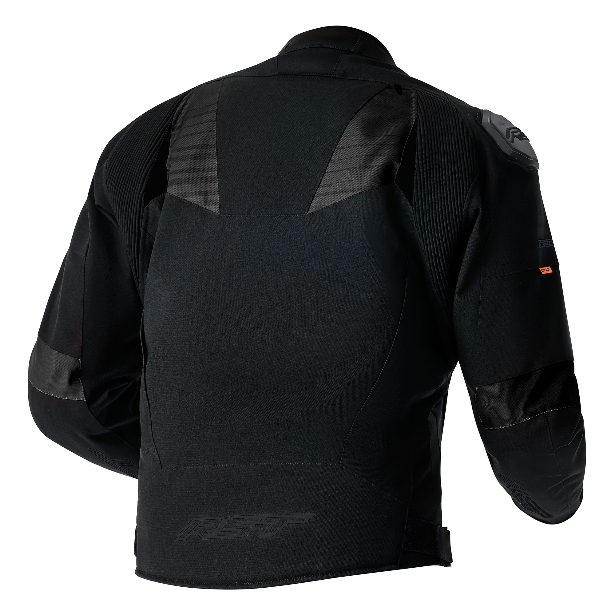 RST Tractech Evo D3O Textile Jacket Black / Black - FREE UK Shipping, FREE 365 Day Returns | Moto Central