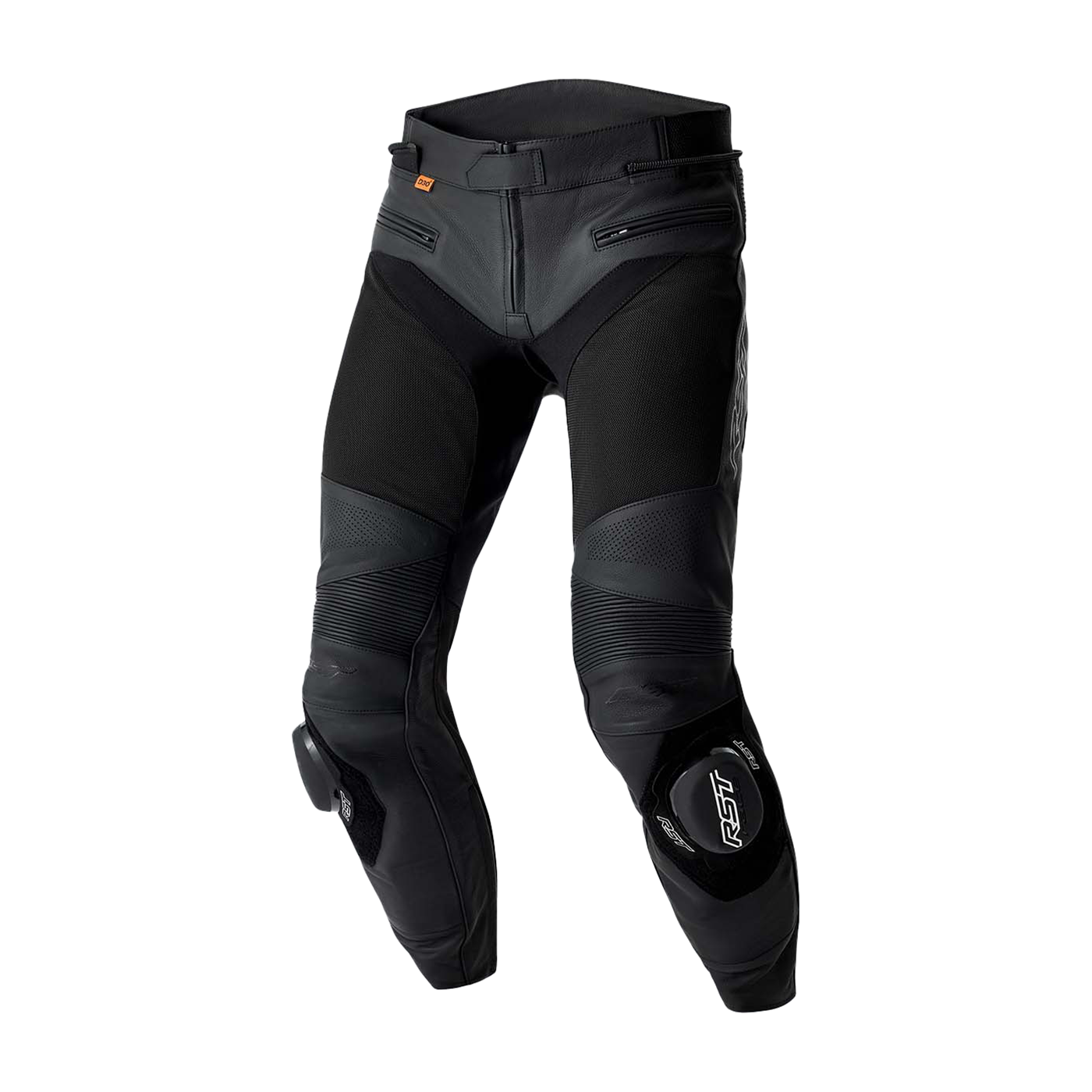 RST S1 Mesh D3O Leather Trouser Black - FREE UK Shipping, FREE 365 Day Returns | Moto Central