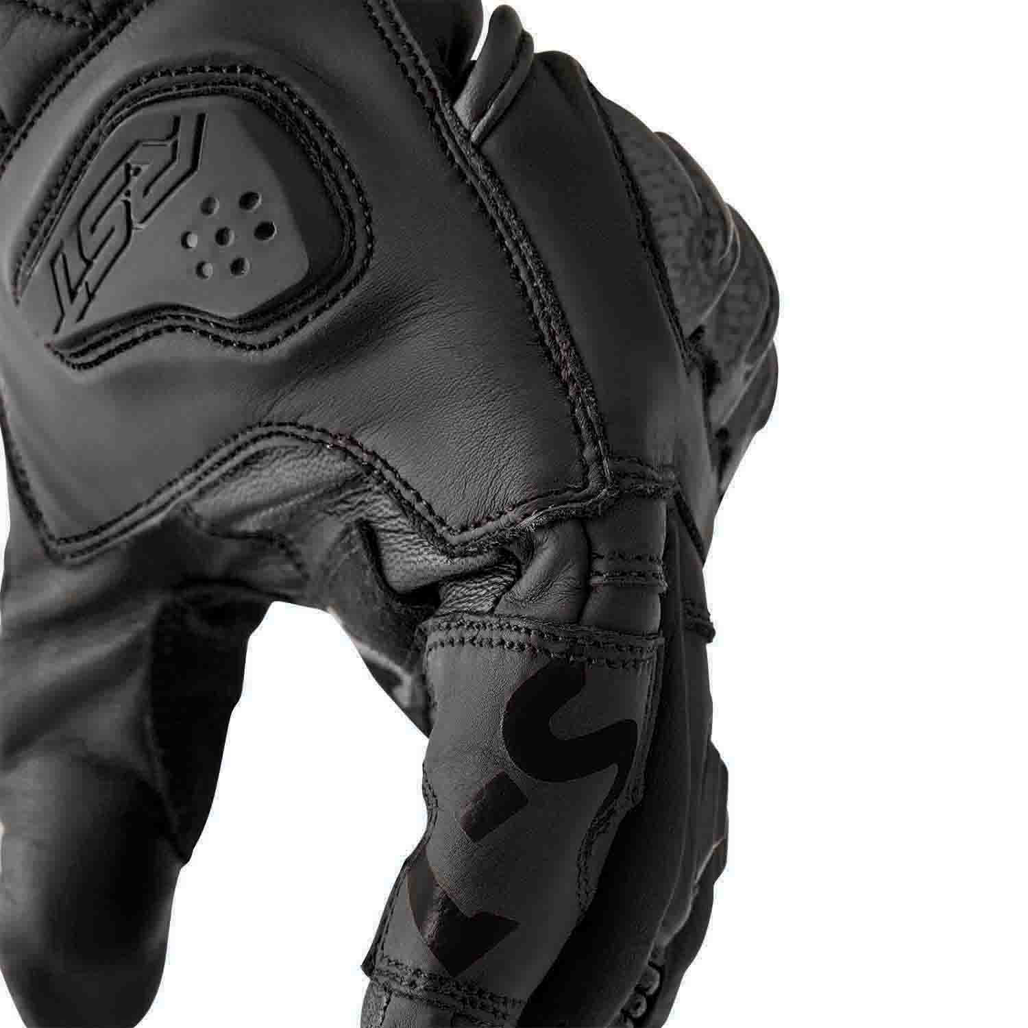 RST S1 Summer Gloves Black / Black - FREE UK Shipping, FREE 365 Day Returns | Moto Central