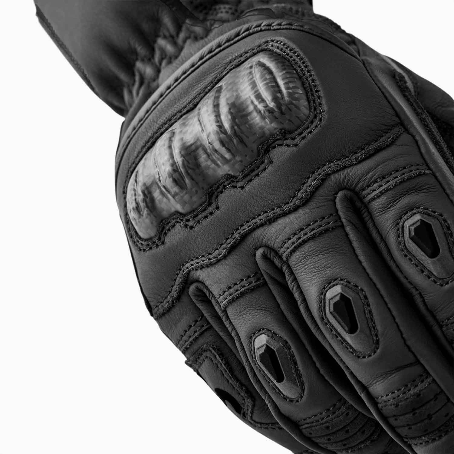 RST S1 Ladies Leather Gloves Black / Black - FREE UK Shipping, FREE 365 Day Returns | Moto Central