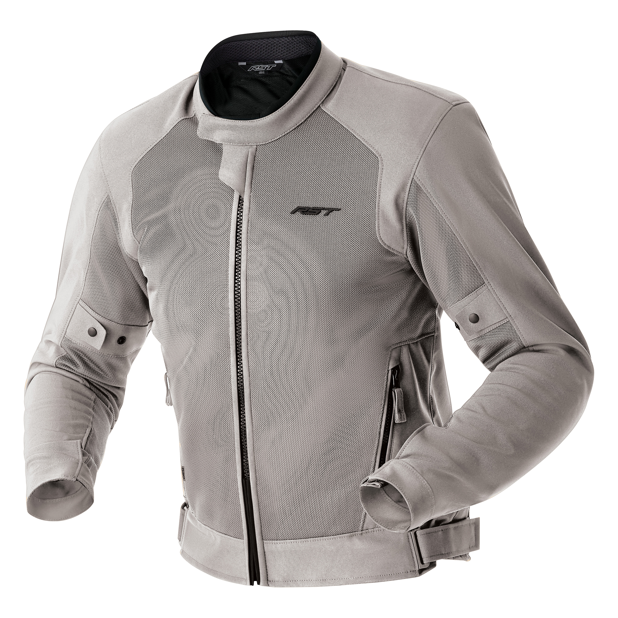 RST Spectre Air D3O Textile Jacket Silver - FREE UK Shipping, FREE 365 Day Returns | Moto Central