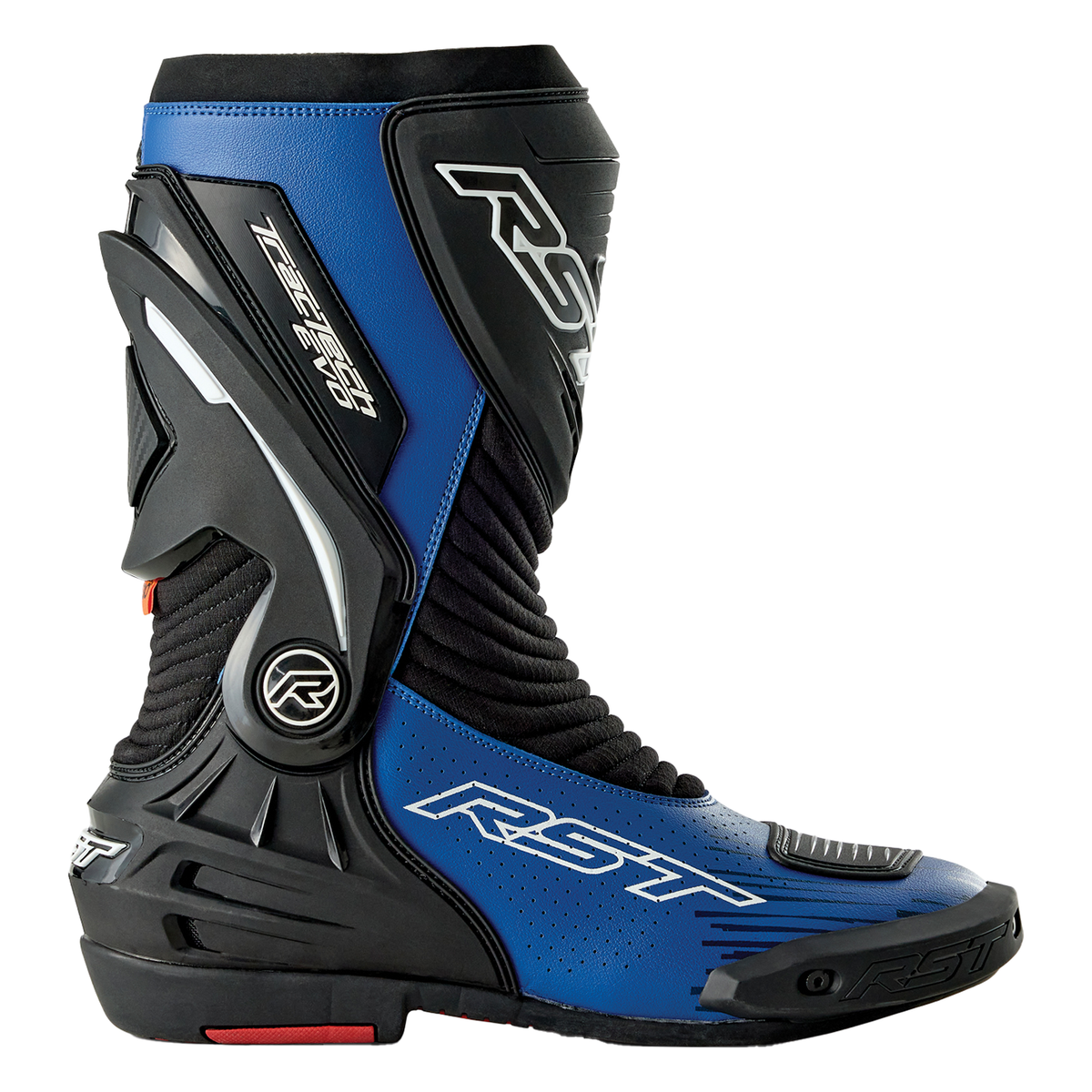 RST Tractech Evo D3O Boots Black / Blue right-side profile