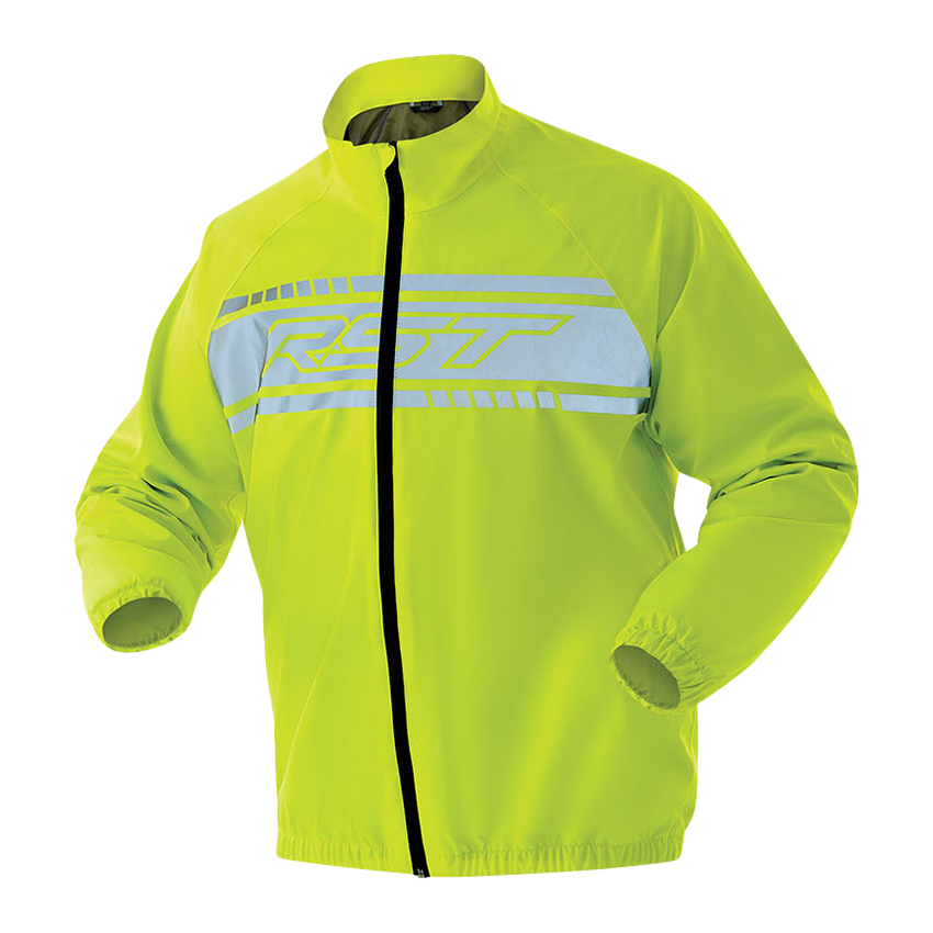 RST Flo-Rider Waterproof Jacket Fluo Yellow - FREE UK Shipping, FREE 365 Day Returns | Moto Central