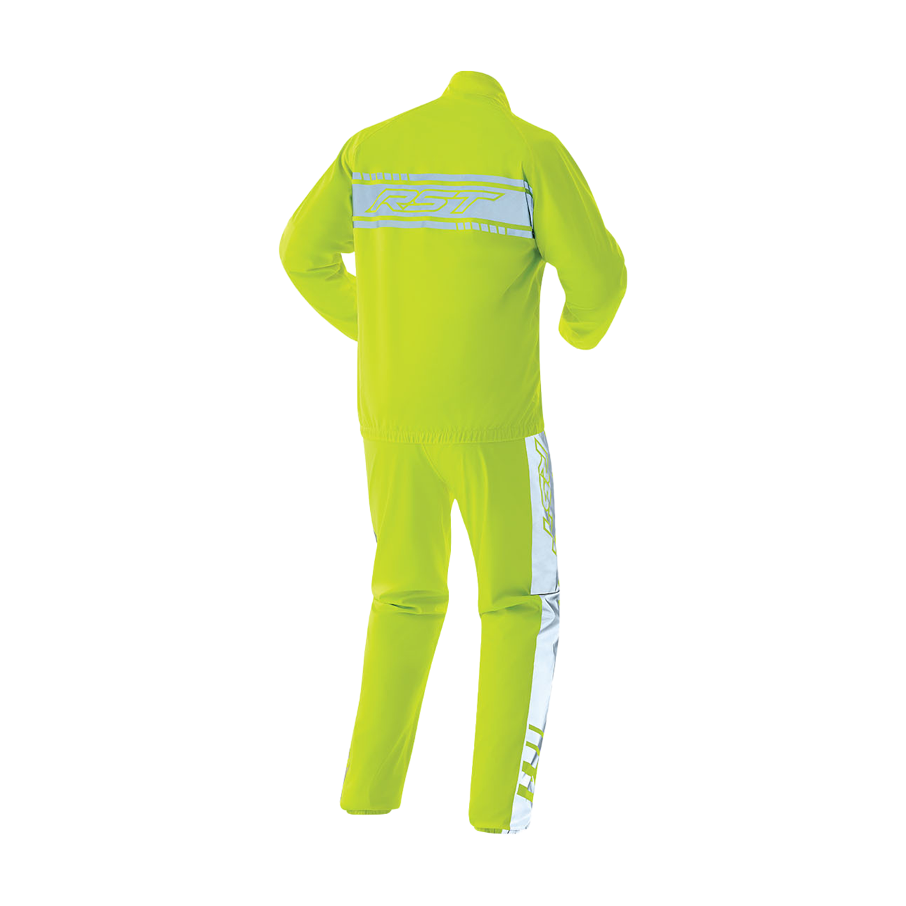 RST Flo-Rider Waterproof Jacket Fluo Yellow - FREE UK Shipping, FREE 365 Day Returns | Moto Central