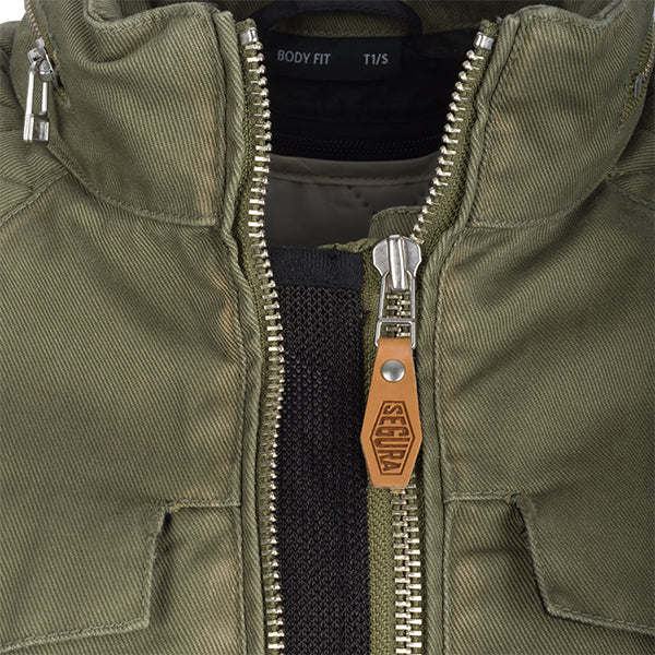 Segura Bahia Ladies Textile Jacket Khaki FREE UK Delivery, FREE 365 Day Returns | Moto Central