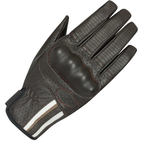 Segura Romeo Ladies Leather Gloves Brown / White FREE UK Delivery, FREE 365 Day Returns | Moto Central