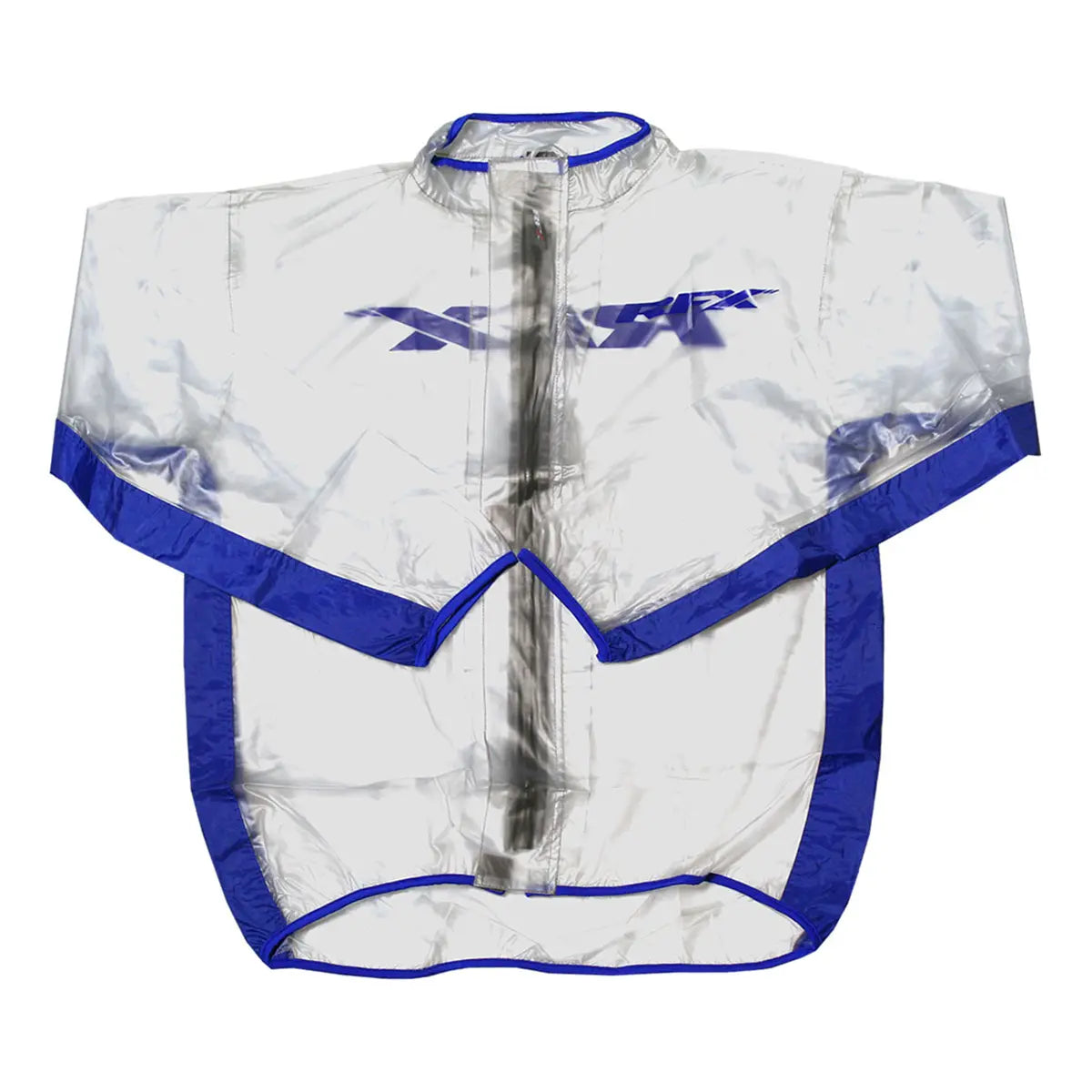 RFX Sport Wet Over Jacket Clear / Blue - FREE UK Shipping, FREE 365 Day Returns | Moto Central