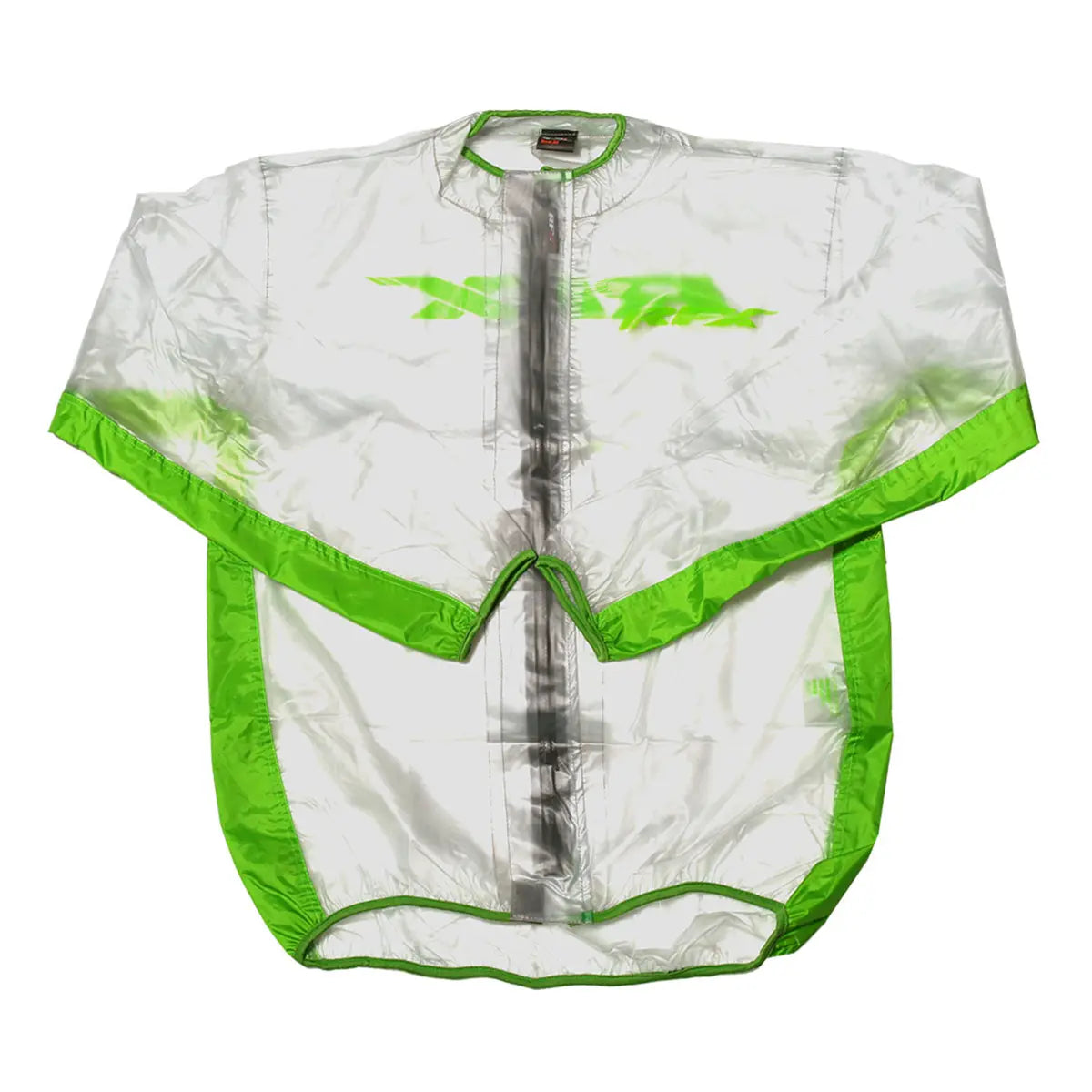 RFX Sport Wet Over Jacket Clear / Green - FREE UK Shipping, FREE 365 Day Returns | Moto Central