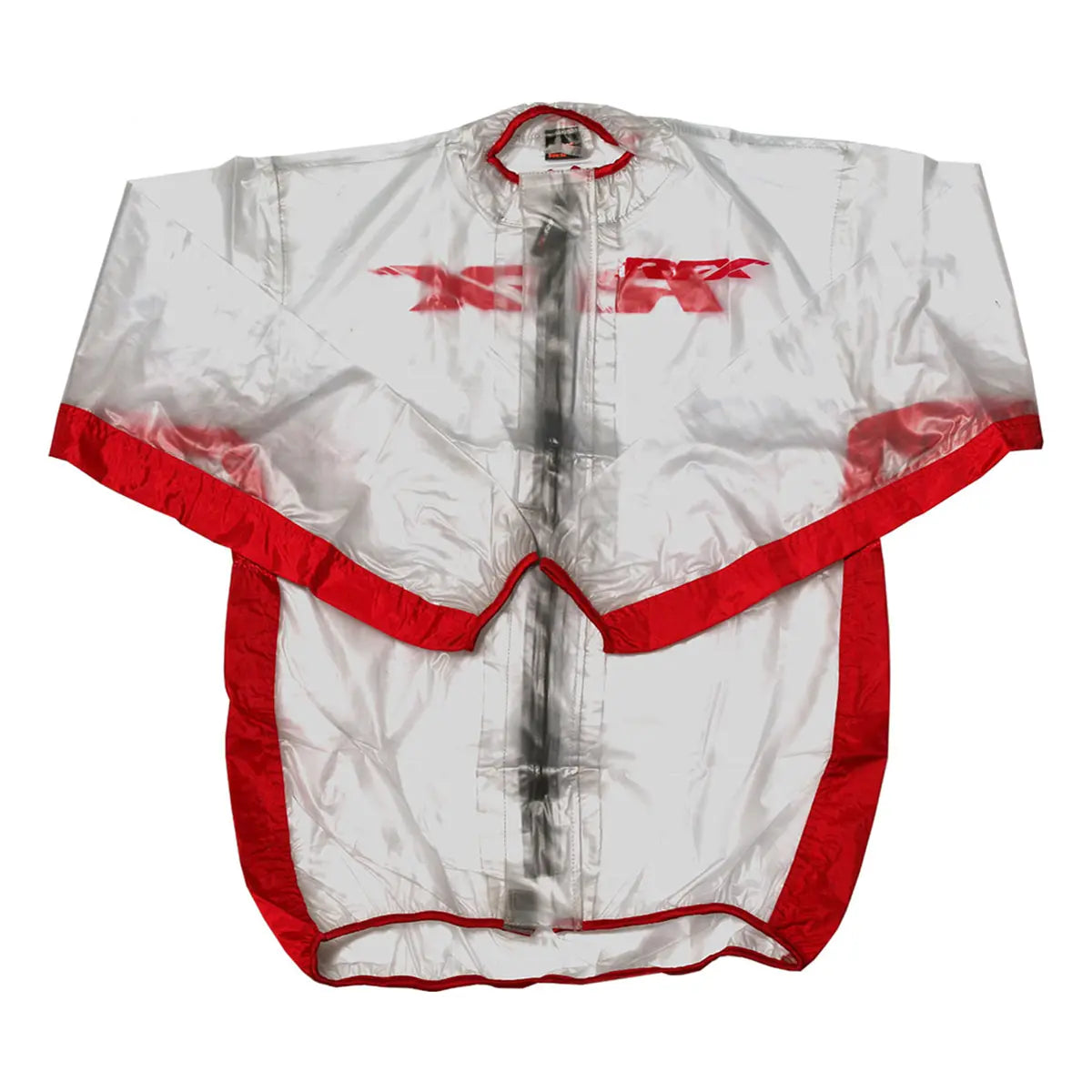 RFX Sport Wet Over Jacket Clear / Red - FREE UK Shipping, FREE 365 Day Returns | Moto Central
