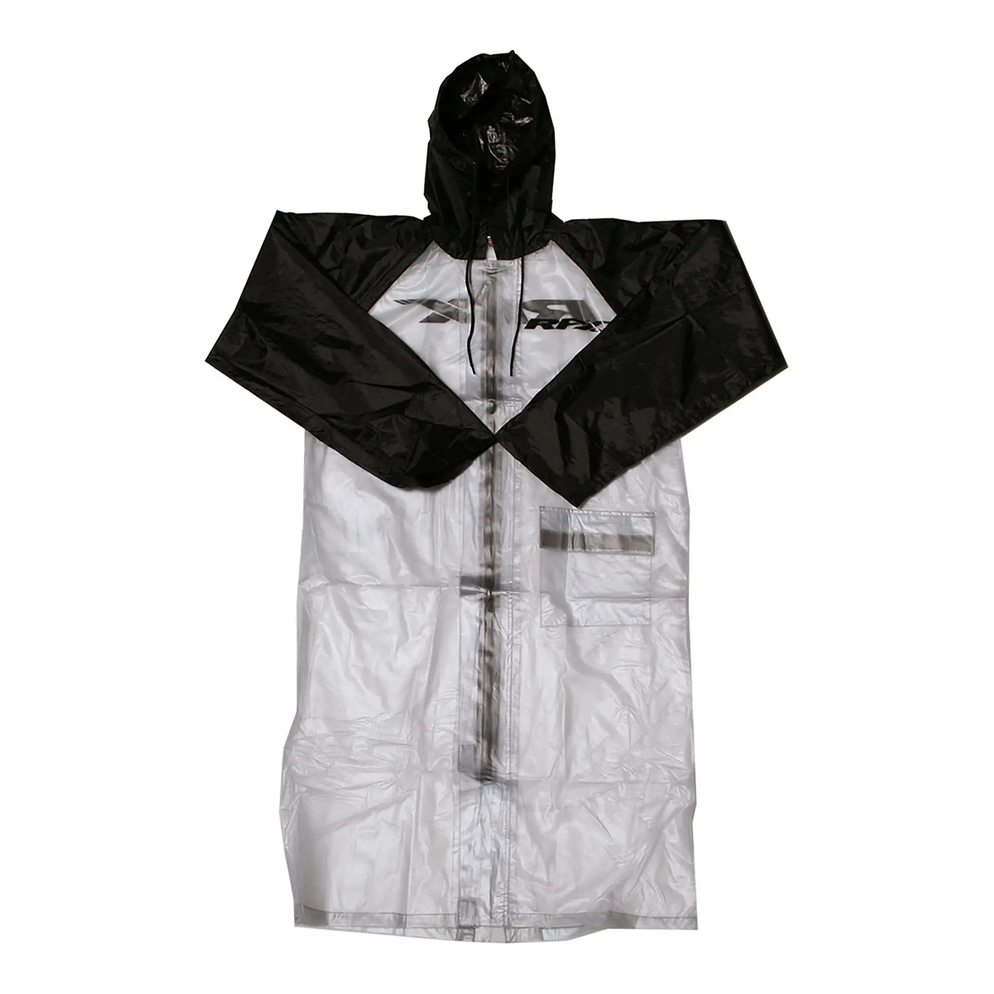 RFX Race Rain Long Over Coat Black - FREE UK Shipping, FREE 365 Day Returns | Moto Central