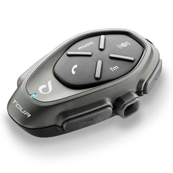 Interphone Tour HD Single Pack Bluetooth Intercom System Black  - FREE UK Shipping, FREE 365 Day Returns | Moto Central