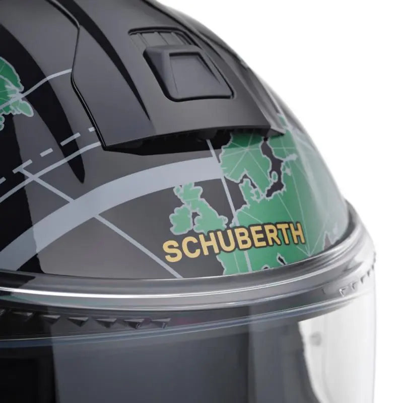 Schuberth C5 Globe Green  - FREE UK Shipping, FREE 365 Day Returns | Moto Central