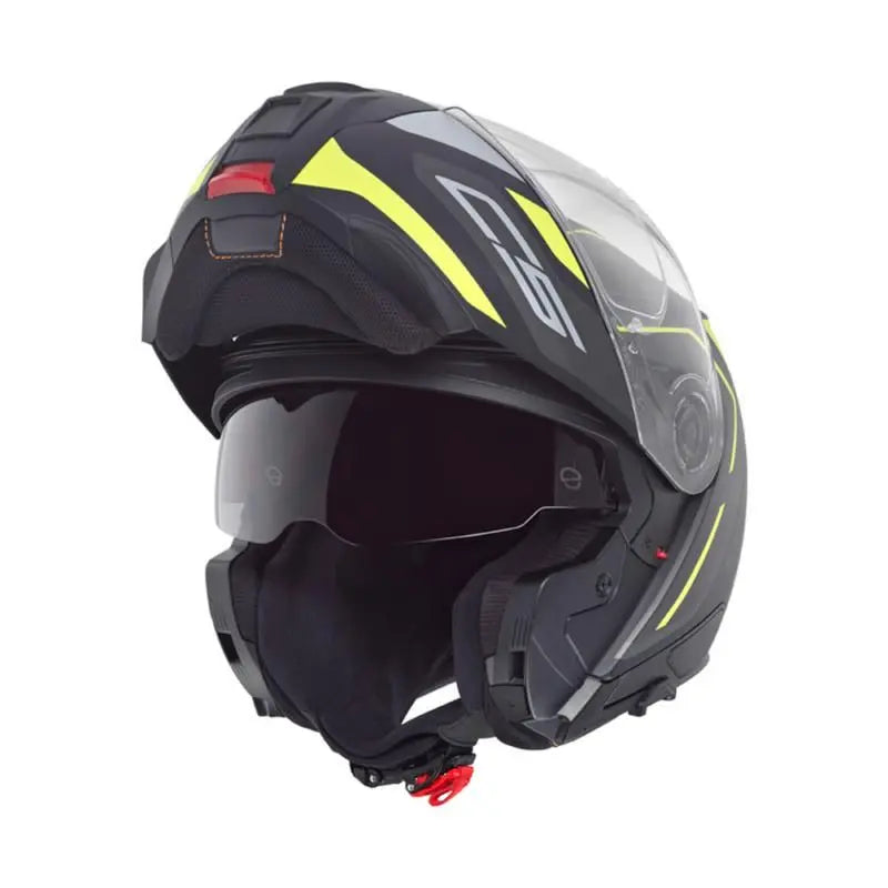 Schuberth C5 Omega Yellow  - FREE UK Shipping, FREE 365 Day Returns | Moto Central