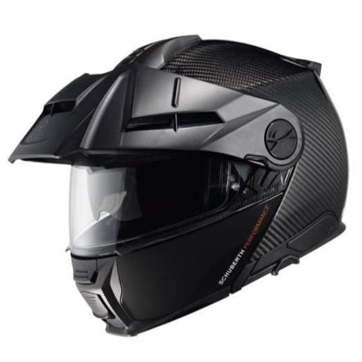 Schuberth E2 Carbon Flip-Up Helmet Black - FREE UK Shipping, FREE 365 Day Returns | Moto Central
