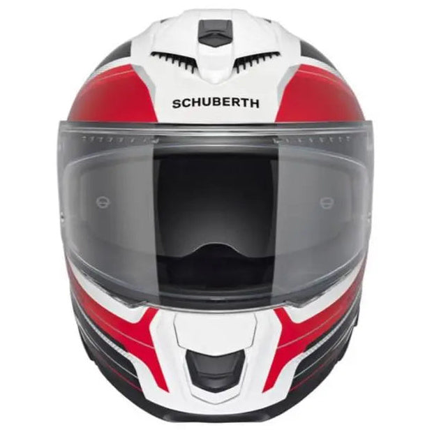 Schuberth S3 Apex White - front view