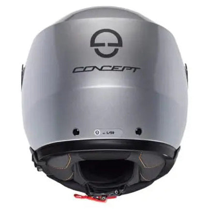Schuberth Concept Gloss Silver rear view