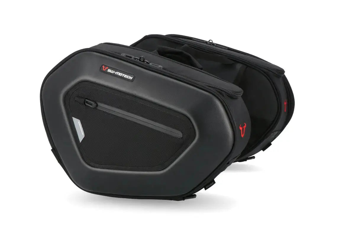 SW-Motech Pro Blaze Saddlebag Set Black | Vendor No BC.HTA.06.740.35900 - FREE UK Shipping, FREE 365 Day Returns | Moto Central