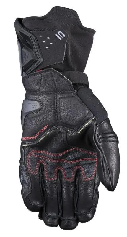 Five RFX2 Evo Leather Gloves Black / Dark Grey FREE UK Delivery, FREE 365 Day Returns ; Moto Central