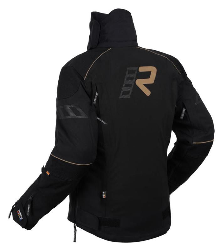 Rukka Nivala 2.0 Ladies Textile Jacket Black / Gold FREE UK Delivery, FREE 365 Day Returns ; Moto Central