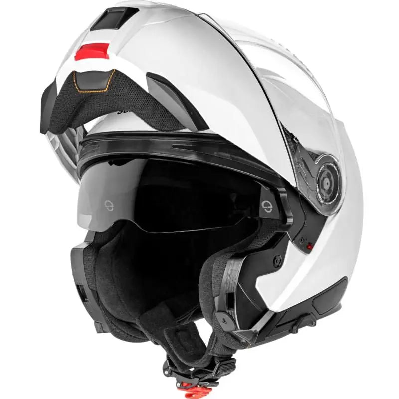 Schuberth C5 ANC Gloss White FREE UK Delivery, FREE 365 Day Returns | Moto Central