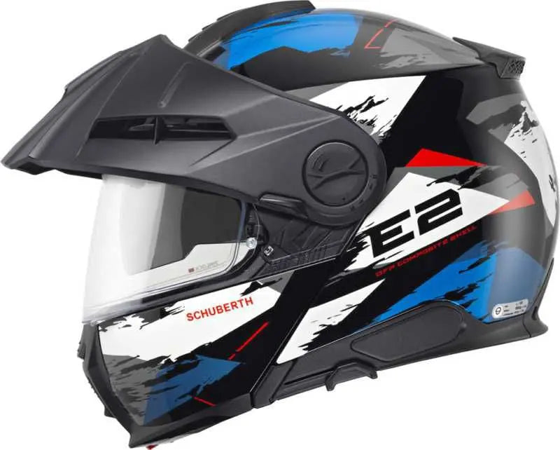 Schuberth E2 Trail Blue FREE UK Delivery, FREE 365 Day Returns | Moto Central