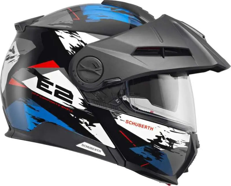 Schuberth E2 Trail Blue FREE UK Delivery, FREE 365 Day Returns | Moto Central