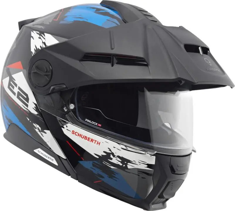 Schuberth E2 Trail Blue FREE UK Delivery, FREE 365 Day Returns | Moto Central
